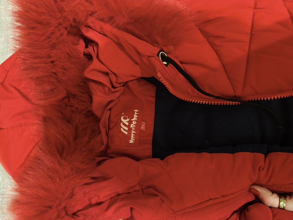 Зимнее пальто теплое