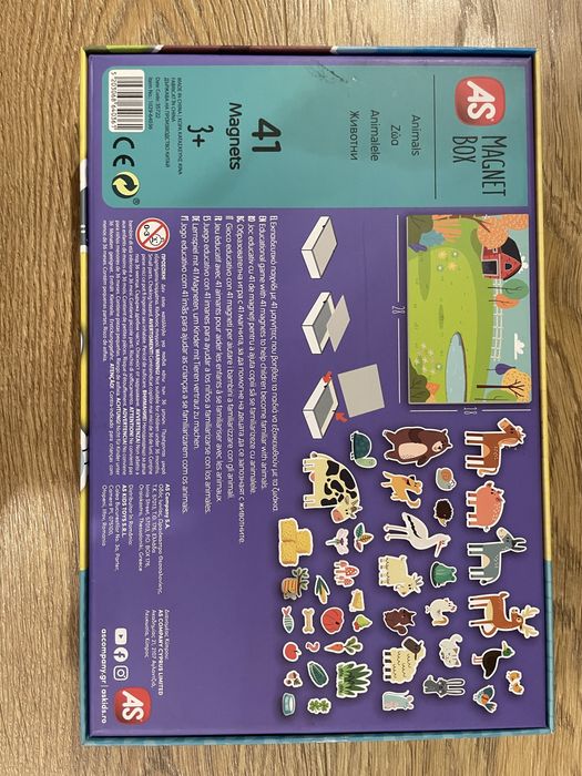 Магнитна образователна игра околен свят, животни и природа