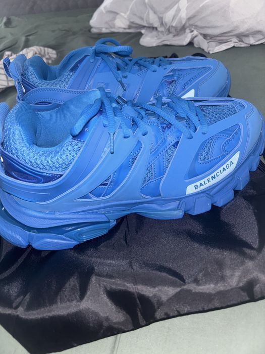 Balenciaga track icy blue