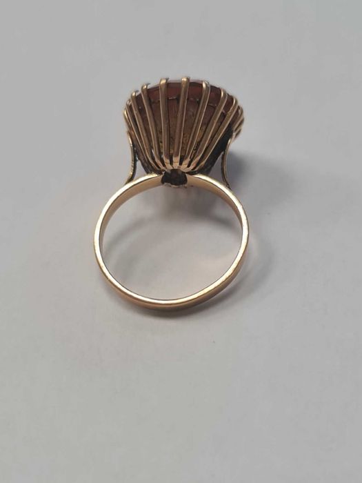 Уникалтен дамски златен пръстен - 8.62гр. - 18К