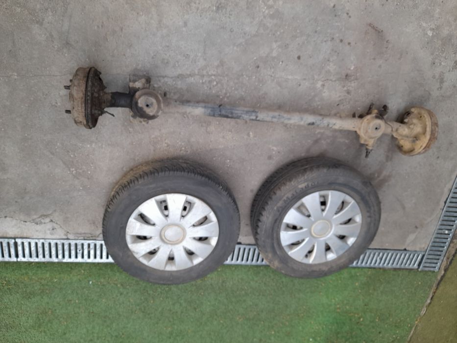 Punte de motocultor remorca combina  matiz tico agricola