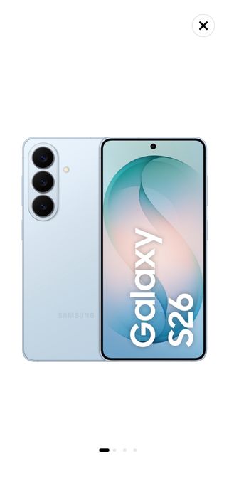 Samsung Galaxy S26 sky blue 256gb, Nou, sigilat, cu factura si garantie 2 ani de la Orange!