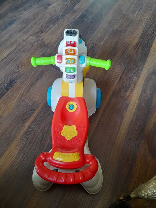 Мултифункционална детска играчка V-Tech 3-in-1 Zebra Scooter