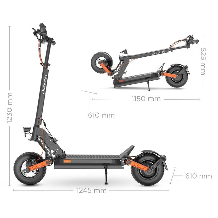 Joyor S5-PRO ABE trotineta electrica- 500W 90KM