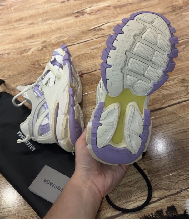 Balenciaga Track 2.0 Purple White Noi Originali 37