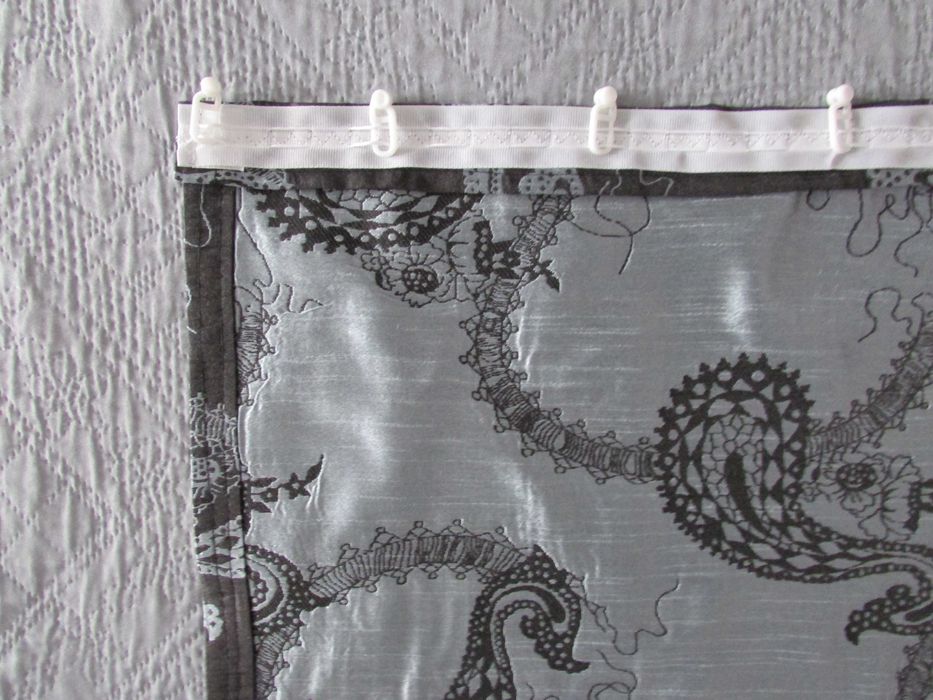 Ушити завеси с налични PVC кукички