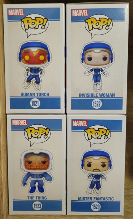 Funko Pop фигурки Fantastic Four: First Steps