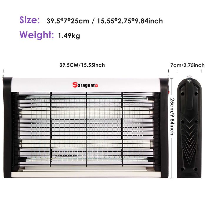 Мощный электронный убийца мух и комаров. Инновация 2025г.
