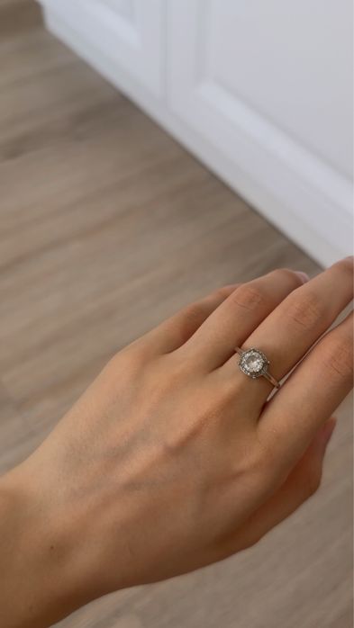 кольцо серебрянное