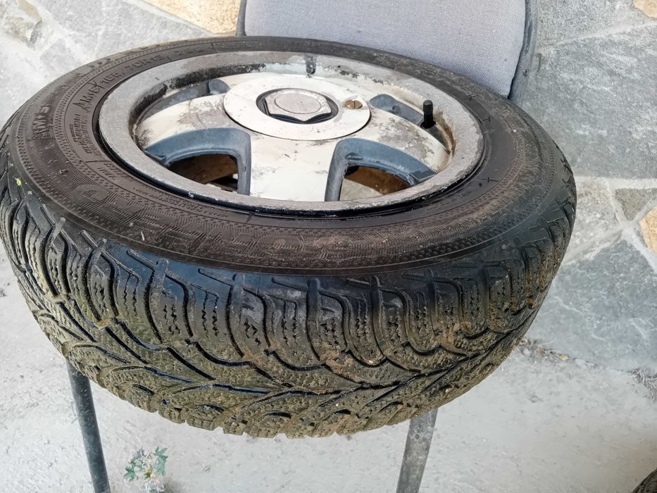 4 бр. Алуминиеви джанти с гуми