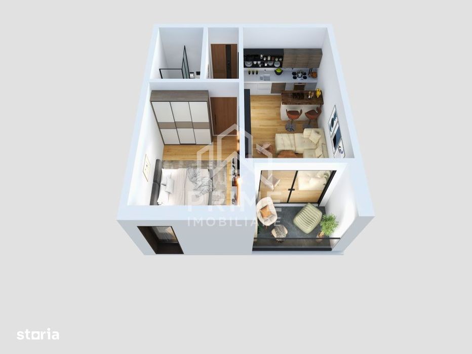 Apartament 1 Camera, 40Mp, Zona Lidl Cetate Alba Iulia