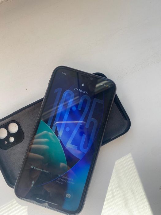 Айфон 11 черный ЗА 65к