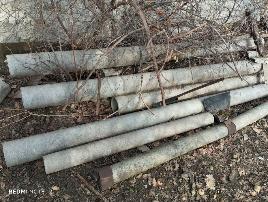 Асбестовая труба б/у