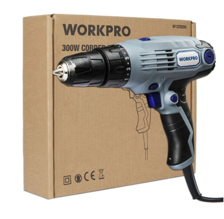 Новый Шуруповерт- дрель - WorkPro - гарантия - доставка