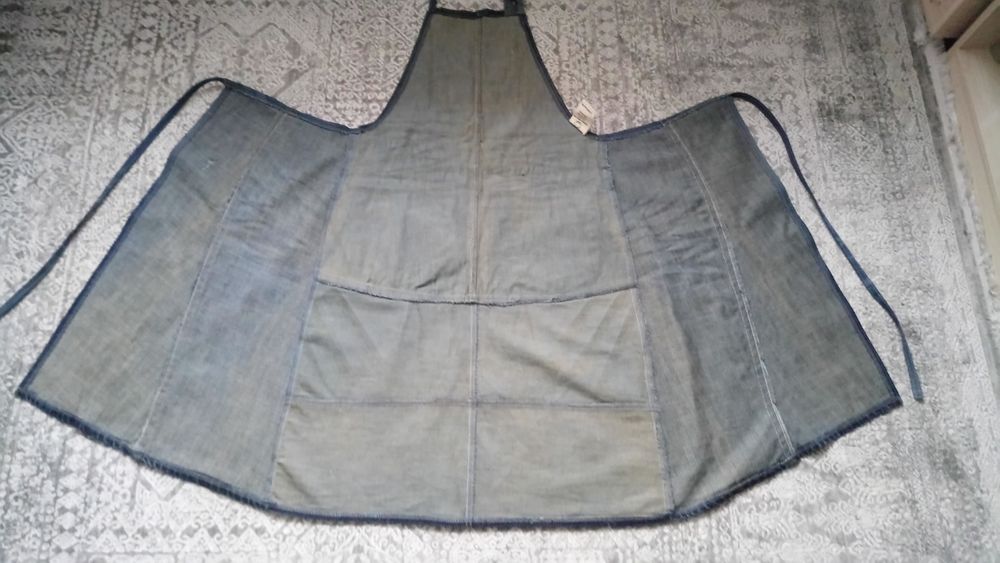 Фартук джинсовый профессиональный