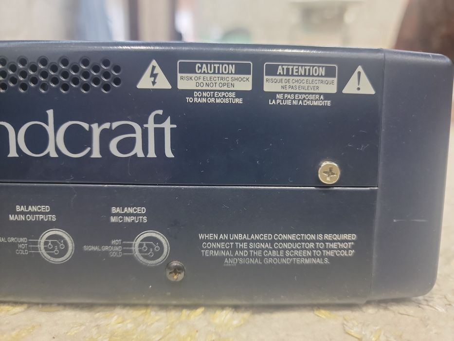 “Soundcraft MFX8/2 original mikser sotiladi”