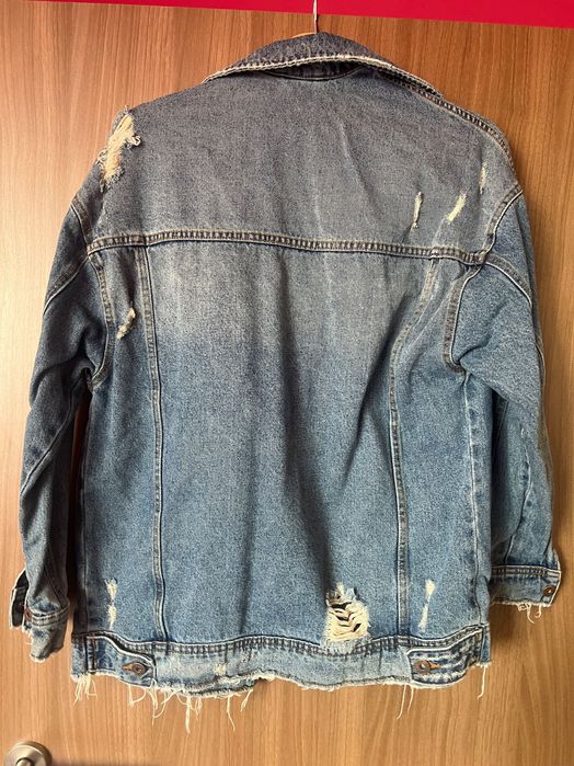 Дънково яке Zara – oversize