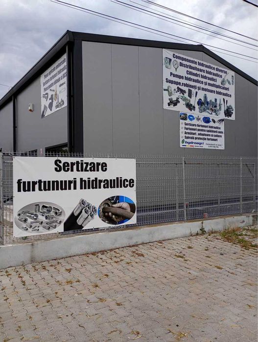 Inchiriez afacere de sertizat furtunuri hidraulice atelier complet