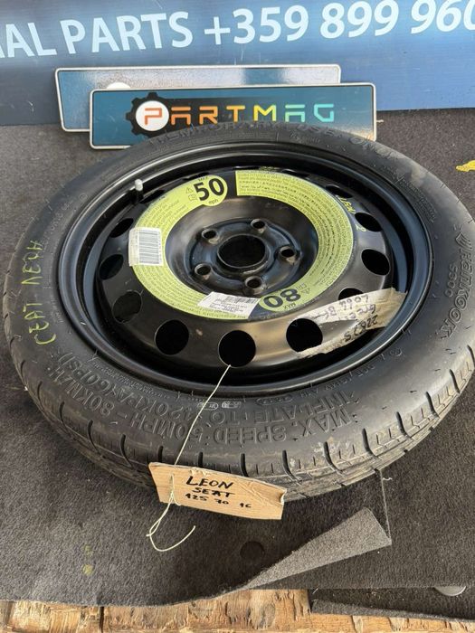 Резервна гума патерица Seat Leon 2 125/70/16 5x112