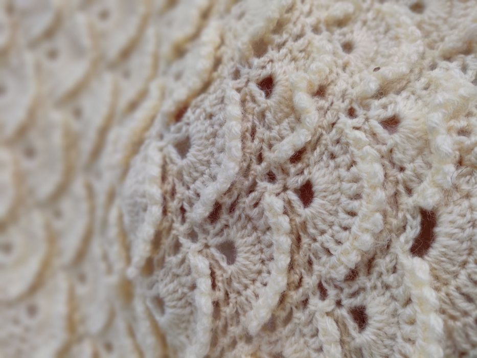 Комплект на выписку вязаный