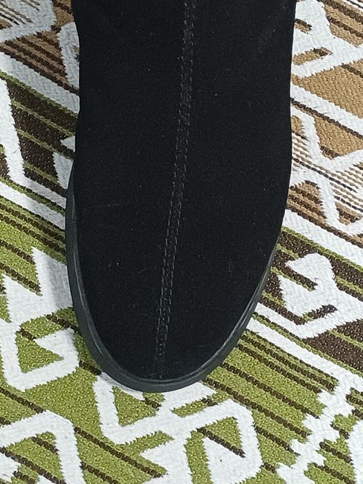 Cizme din  piele întoarsă marimea 40