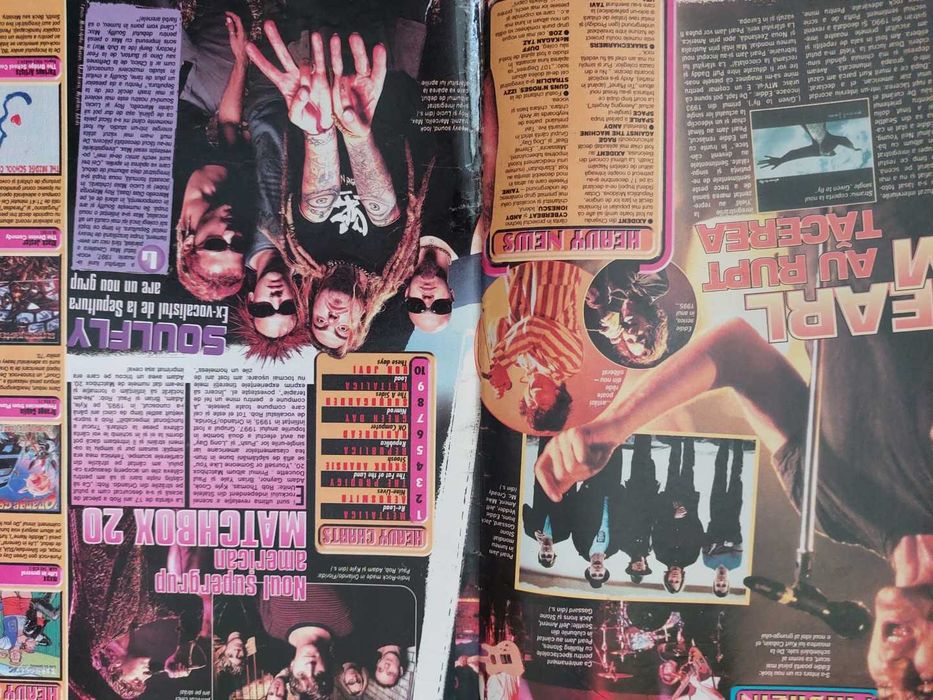 Revista Bravo Romania anii 90 cu the prodigy coperta nr 4 1998