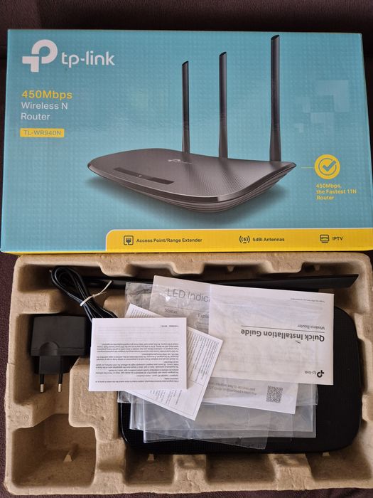 Безжичен рутер TP-Link TL-WR940N