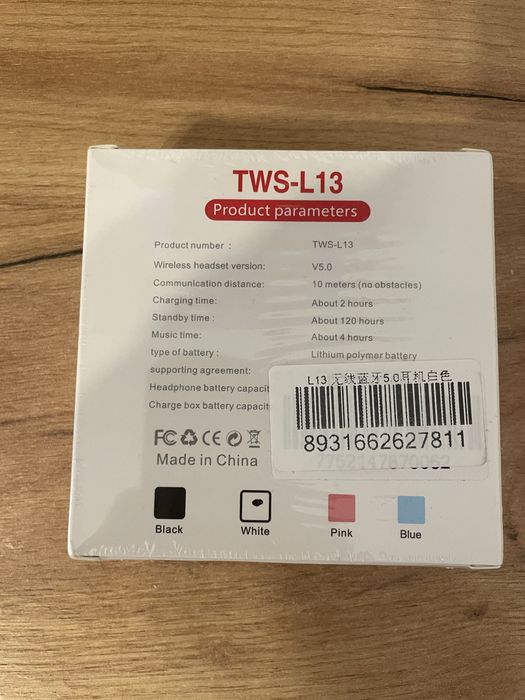 Căști wireless TWS L13, Bluetooth 5.0