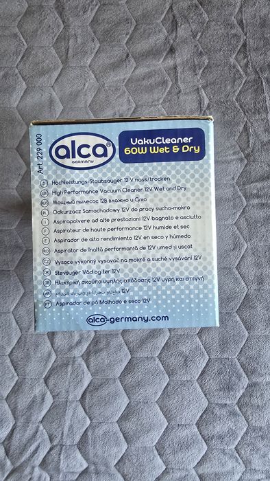 Aspirator auto VakuCleaner Wet +Dry 60W