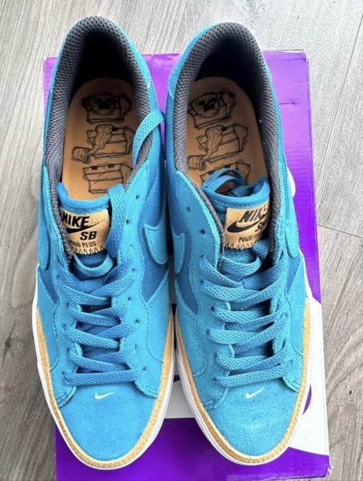 Nike SB Zoom Pogo Plus Premium Skate Shoes Green Abyss EU 40 US 7 Нови