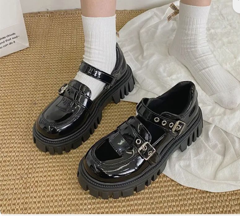 Туфли на платформе в Японском стиле