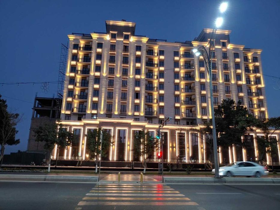 Фасадное освещения ,Фасадни ёртиш ишлари