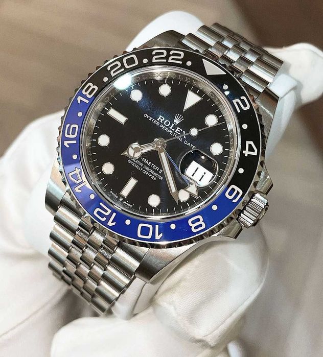 rolex gmt-master batman jubilee