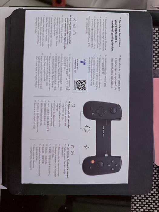 Контролер Backbone One - черен Lighting iPhone