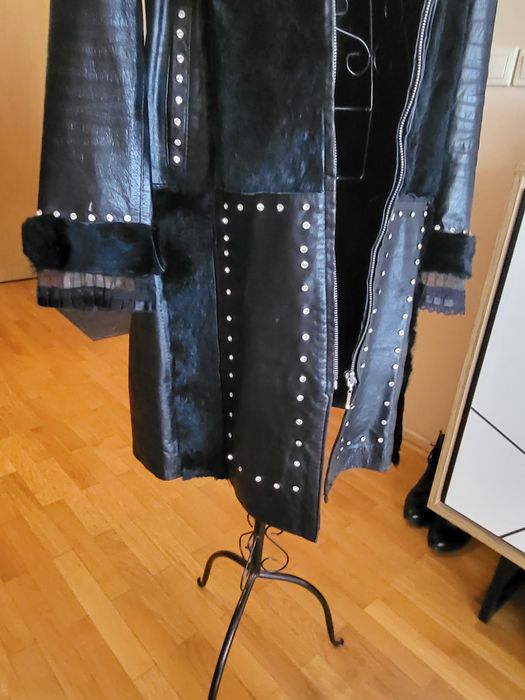 Палто естествена кожа С размер