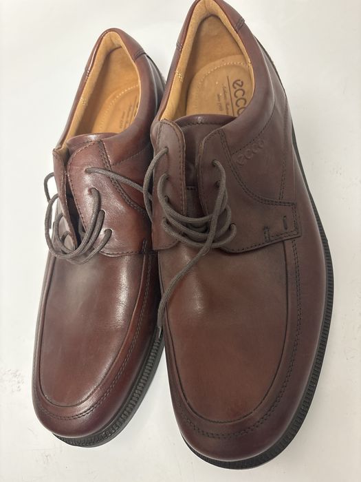 Pantofi noi piele maro 45