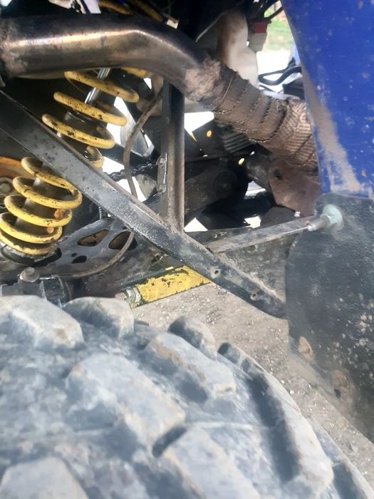 Polaris scrambler 400 swap