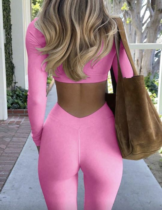 Set fitness baby pink