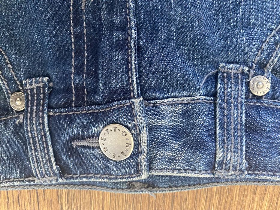 Детска дънкова пола Benetton