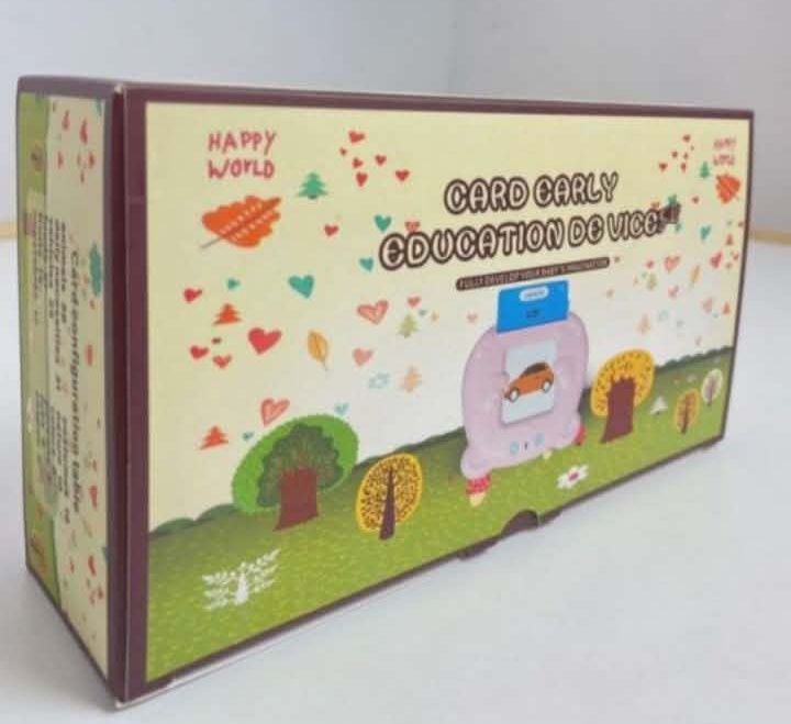 Детска образователна игра с карти и картинки