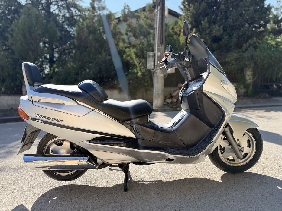 Suzuki Burgman 400 Всичко платено Задължително прехвърляне
