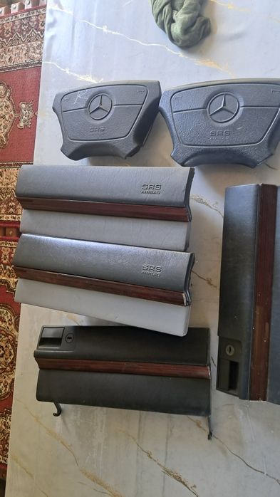 Мерс.124 Консоль дерево.
