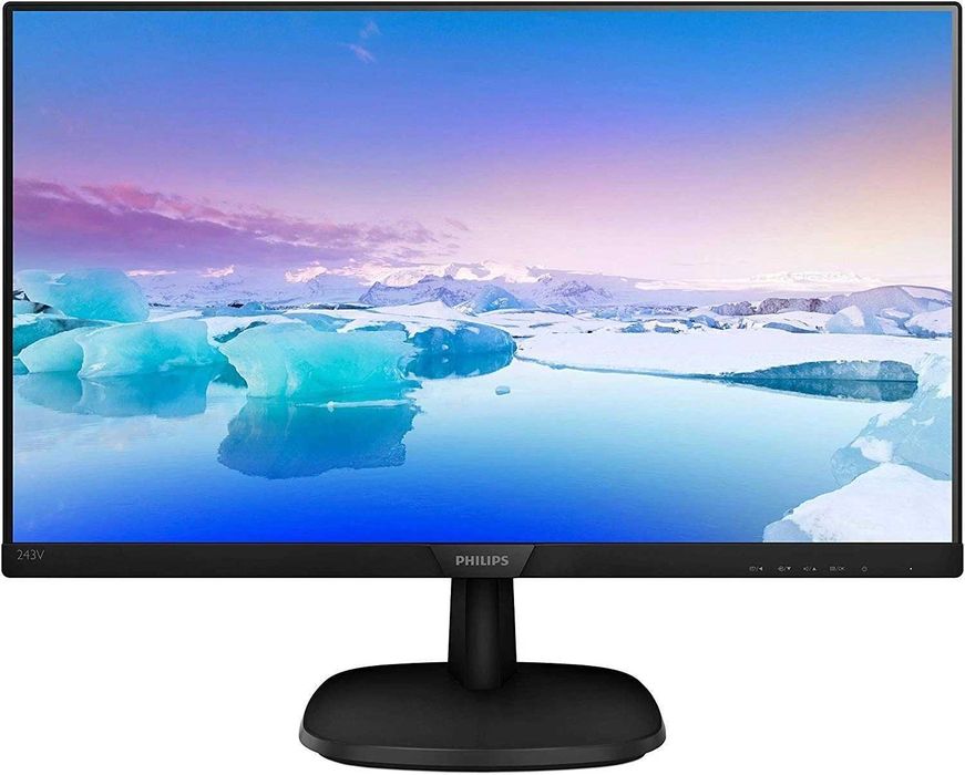 Philips 243V 23.6", 1920х1080(16:9), 60Гц, VGA/HDMI, отклик 5мс, MVA