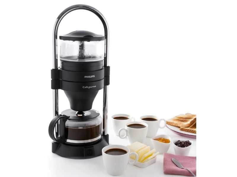 Кафемашина за Шварц Кафе Philips Café Gourmet HD5405/60, Черна