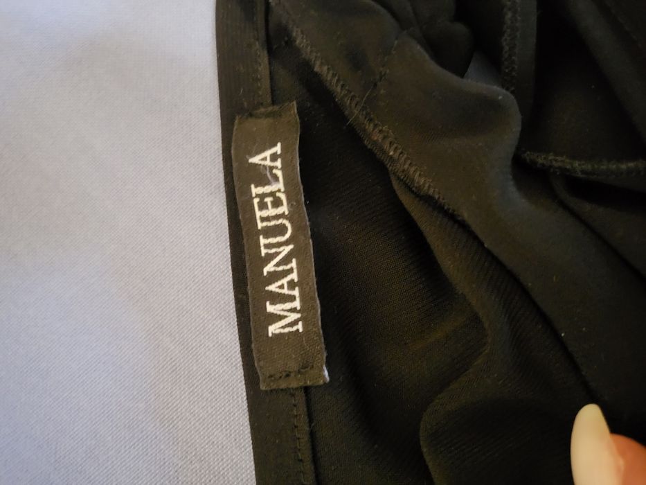 Черна къса рокля