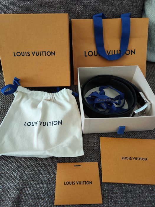 Belt Louis Vuitton 35mm M0029V Нов с пълна документация
