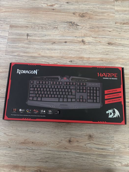 Клавиатура Redragon Harpe + Пад за мишка Redragon