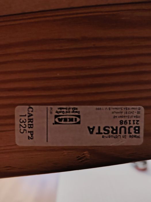 Стол икеа бьюрста 90*90