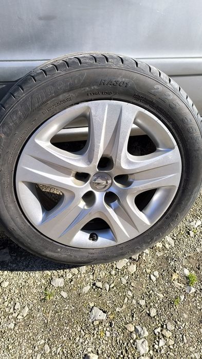 Структурни стоманени джанти 17'' оригинални 7J X 17  със размер 5x120