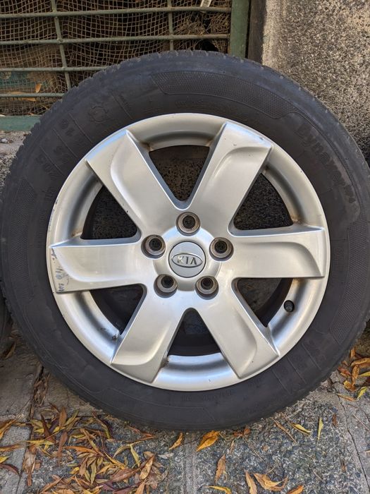 Джанти с гуми Киа 5х114.3 Kia